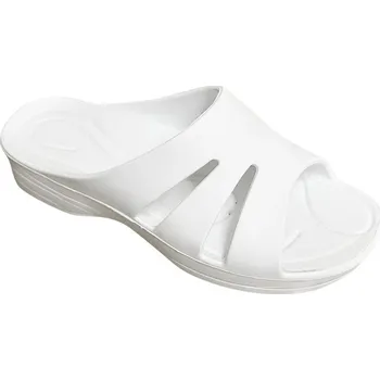 Dámská zdravotní obuv Dámské pantofle PUR11, bílé 37