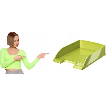 Zelený odkladač na dokumenty Leitz A4