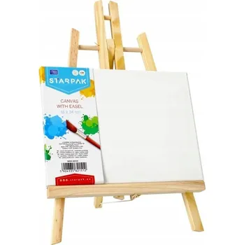 Malířské plátno Malířské Plátno s potiskem a stojanem Starpak 485122 18x24 cm