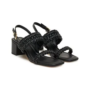 Dámské sandále Sandály MICHAEL Michael Kors Audrin 40T5AUMS1L Černá 35