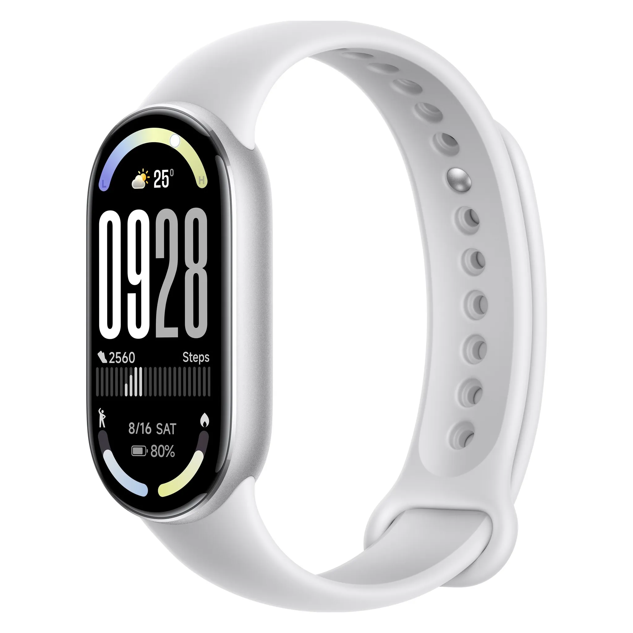 Fotografie 1 - Fitness náramek Xiaomi Smart Band 10 Glacier Silver