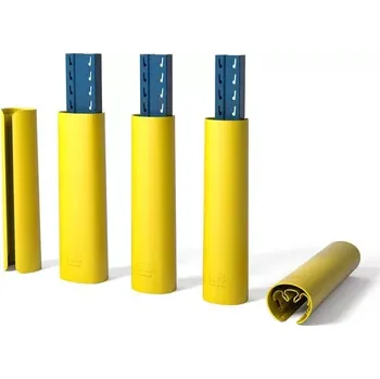 Dílenský regál Žlutá ochrana regálů pro stojiny regálů 75-110 / 35-60 mm Rack Bull L - výška 60 cm - 20067752