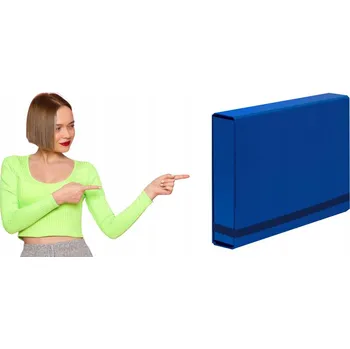 VauPe, Desky s gumou A4, modré