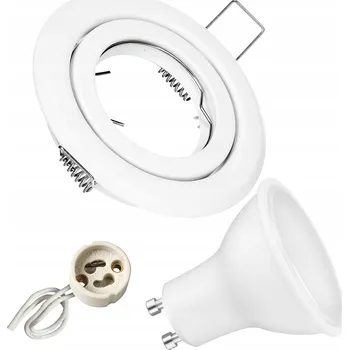 Stropní svítidlo zapuštěné LEDLUX 6,5 W patice GU10 bílé