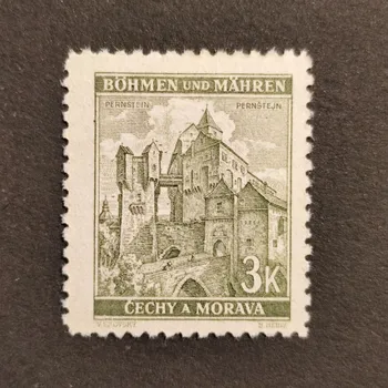 Poštovní známka Známka Protektorát Č.a M., Pof.61*