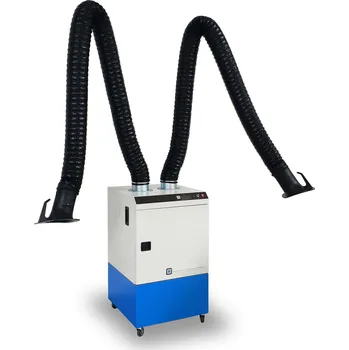 Vysavač PROFI 2 ramena - mobilní odsávací jednotka s filtrací (délka ramene 4,3 m)