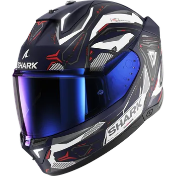 Helma na motorku SHARK SKWAL i3 LINIK Mat HE0823E-BWR vel.XS