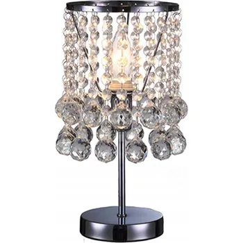 Lampička Stolní lampa Reality černá, stříbrná 40 W