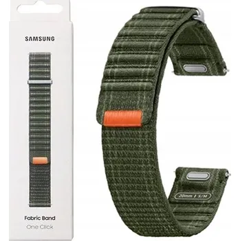 Řemínek na hodinky Řemínek Samsung pro Samsung 20mm zelený