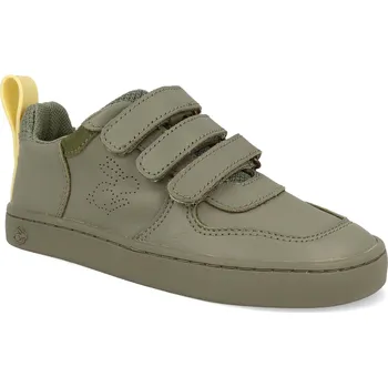 Barefoot dětské tenisky Bundgaard - Coda army zelené Velikost: 29