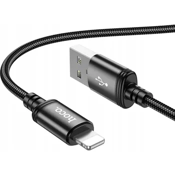 HOCO USB kabel - Apple Lightning 2,4A X89 1m černý