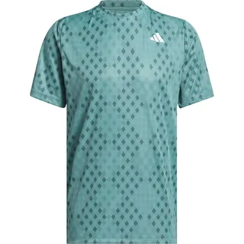Pánské tričko adidas Club Tennis Climacool Graphic T-Shirt Green L