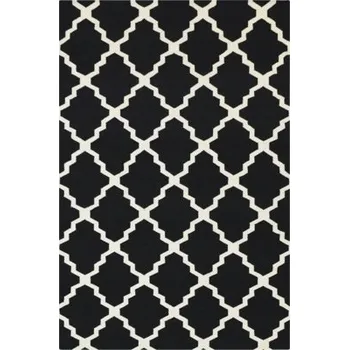 Koberec Kusový koberec Bakero Jasmina černý kilim 160 x 230 cm