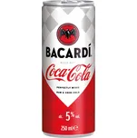 Bacardi Carta Blanca & Coca-Cola 5 %…