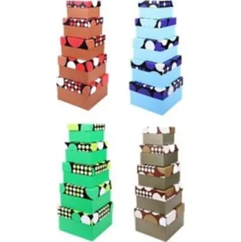 Dárková krabice čtverec sada 5 ks