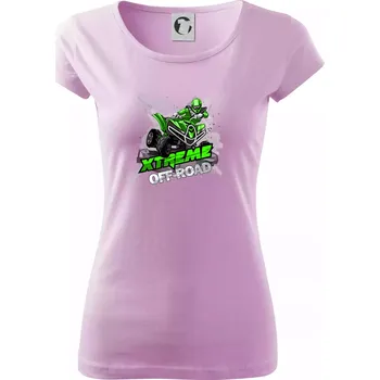 Dámské tričko ATV čtyřkolka offroad XXX - Dámské triko Pure - 3XL ( Orchid )