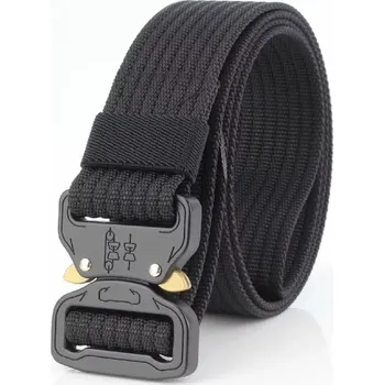 Opasek Pánský plátěný pásek Military Junot Černý