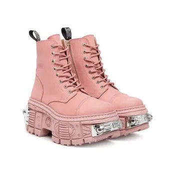 Pánská obuv Kotníková obuv NEW ROCK M-WALL083C-C11 Růžová 37