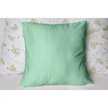 Povlečení Povlak satén Light green 50x50