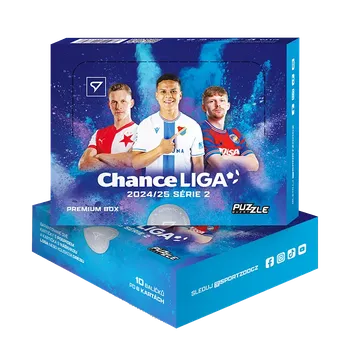 Sběratelský sportovní předmět Sportzoo Chance Liga Premium Box 2024/25 série 2