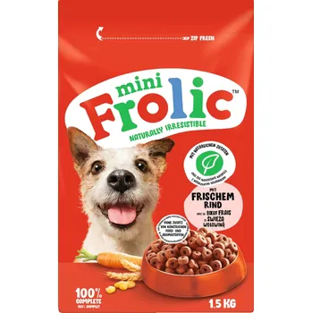Krmivo pro psa Frolic Adult Mini Hovězí 1,5 kg