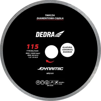 Řezný kotouč Diamantový kotouč na glazuru Dedra HP2106 230 x 22,2 mm