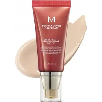 Přípravek na tvář BB krém Missha M Perfect Cover Natural Beige SPF 41-50 50 ml