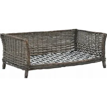 Pelíšek pro psa VidaXL pelíšek pro psa šedý, 90 cm x 54 cm