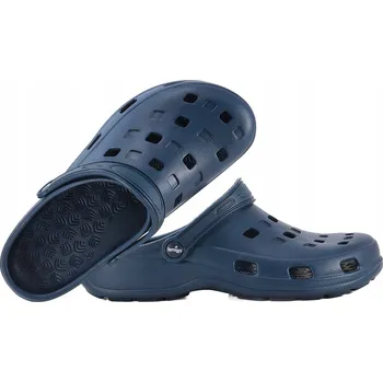 Pánské pantofle LEMIGO LEMIGOOSE 807 PÁNSKÉ PANTOFLE DŘEVÁKY Z EVA PĚNY Námořnická Modrá 44