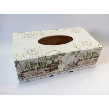 Krabice na papírové kapesníky - Komoda s bylinkami