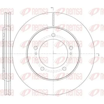 Brzdový kotouč Brzdový kotouč REMSA 61233.10
