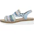 Dámské sandále Rieker V1241-91 S5 modré 40