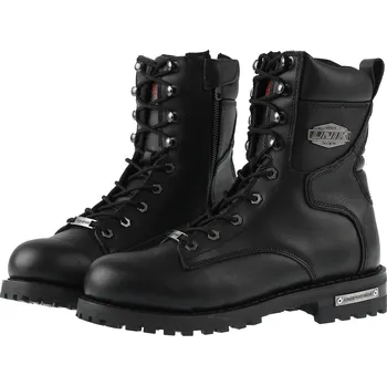 Pánská zimní obuv boty pánské UNIK - Premium Leather - Black - 43