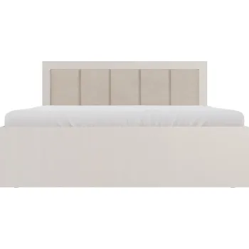 Postel Meblar Manželská postel SMART SR6 | cashmere 140 x 200 cm