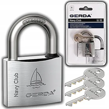 Visací zámek Visací zámek na klíč Gerda