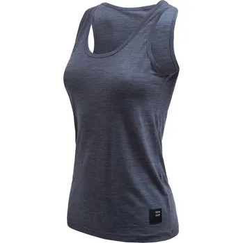 Dámské termoprádlo SENSOR MERINO LITE dámské triko bez rukávu mottled blue XL