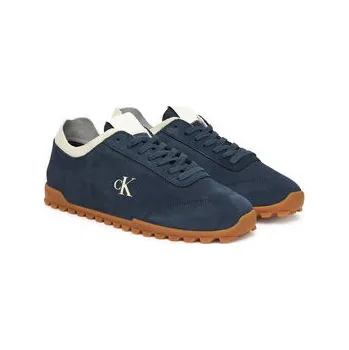 Pánské tenisky Sneakersy Calvin Klein Jeans Low Profile Runner Su YM0YM01288 Tmavomodrá 45