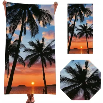 Plážová osuška Łóżkoholicy 140 cm mikrovlákno