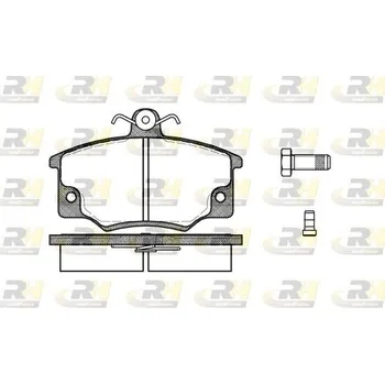 Brzdová destička .Klocki hamulcowe, 2146.44