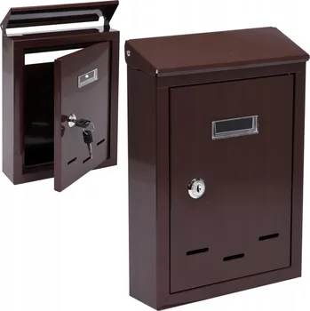 Poštovní schránka Hnědá Poštovní schránka Vorel