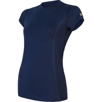 Dámské oblečení SENSOR MERINO ACTIVE dámské triko kr.rukáv deep blue L