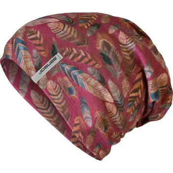 Módní doplněk SENSOR ČEPICE MERINO IMPRESS lilla/feather L