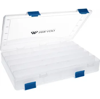Pouzdro na rybářské vybavení Mikado BOX - Oboustranný - na nástrahy - H489 (35.5cm x 23.1cm x 6cm)