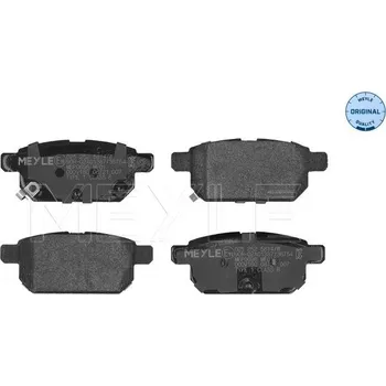 Brzdová destička Sada brzdových destiček, kotoučová brzda MEYLE 025 252 5814/W