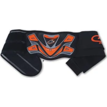Motocyklový chránič hrudi a pátěře Ledvinový pás UFO PLAST 2 EVOLUTION černá/oranžová/černá Výprodej zboží