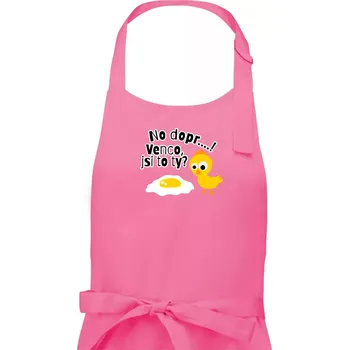 Kuchyňská zástěra Venco jsi to ty - Pánská zástěra na vaření - Univerzální velikost ( Růžová )