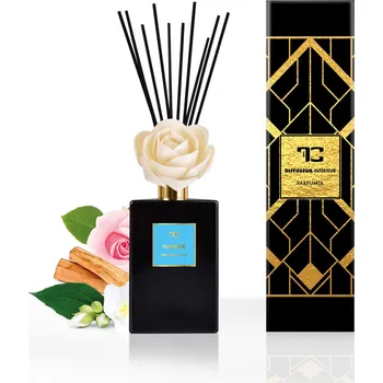 Aroma difuzér NAMASTÉ | XL difuzér s FLOW květinou & tyčinkami | PARFUMIA® | 500 ml Dedra