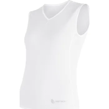 SENSOR COOLMAX AIR dámské triko bez rukávu bílá M