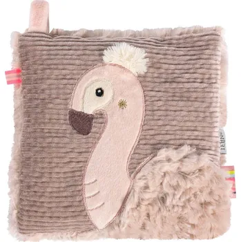 Hračka pro nejmenší BABY FEHN Nahřívací polštářek Baby Fehn Plameňák, Pink