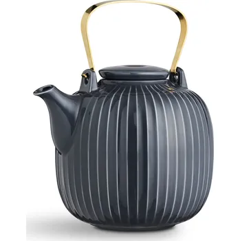 Kähler Hammershoi konvice na čaj 1,2 l, antracit